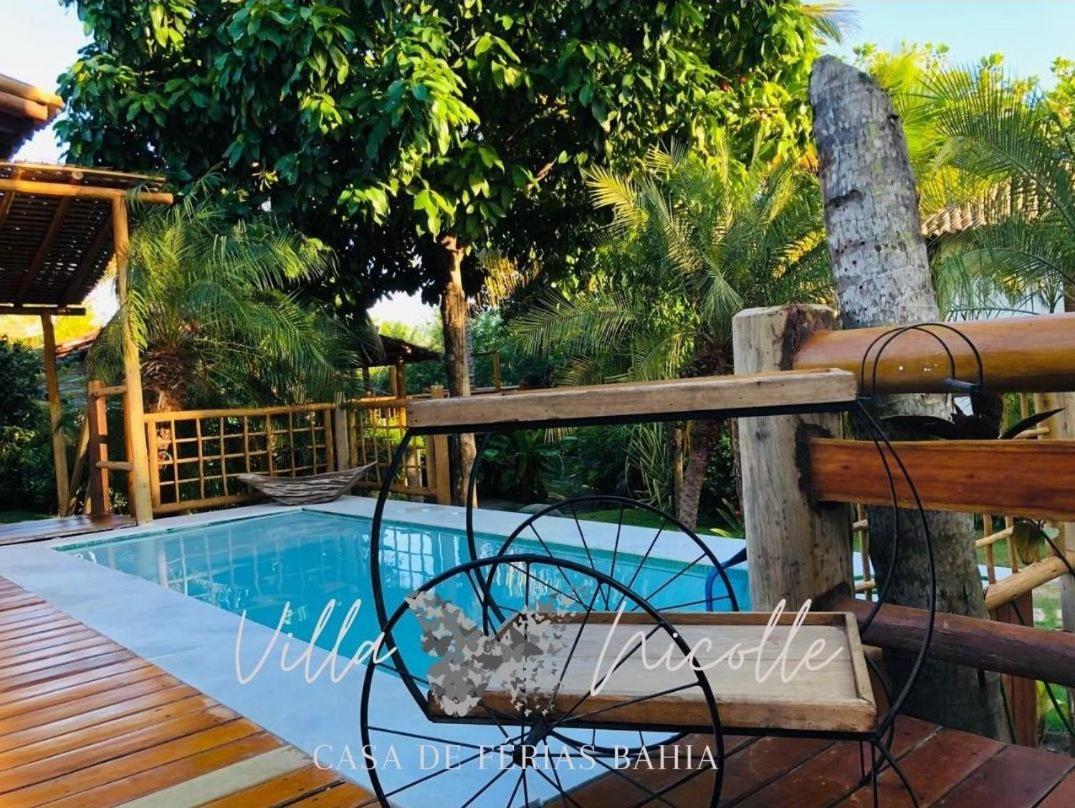 Villa Nicolle - Bahia - Praia Do Espelho Exteriör bild