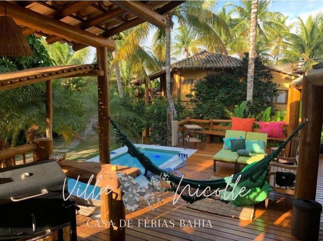 Villa Nicolle - Bahia - Praia Do Espelho Exteriör bild