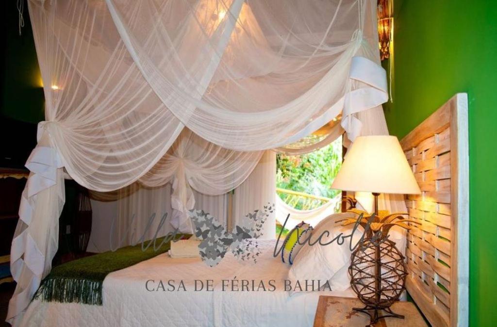 Villa Nicolle - Bahia - Praia Do Espelho Exteriör bild