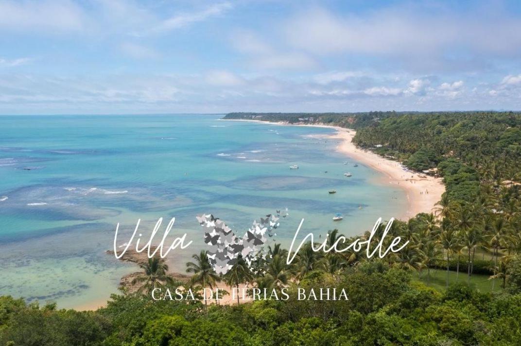 Villa Nicolle - Bahia - Praia Do Espelho Exteriör bild