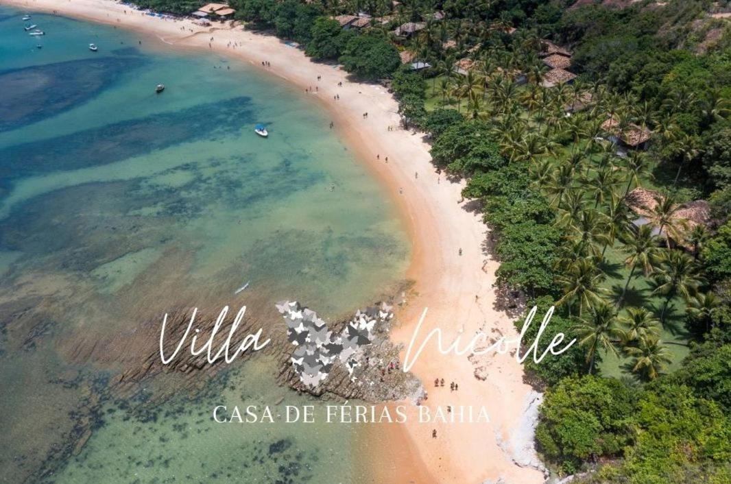 Villa Nicolle - Bahia - Praia Do Espelho Exteriör bild