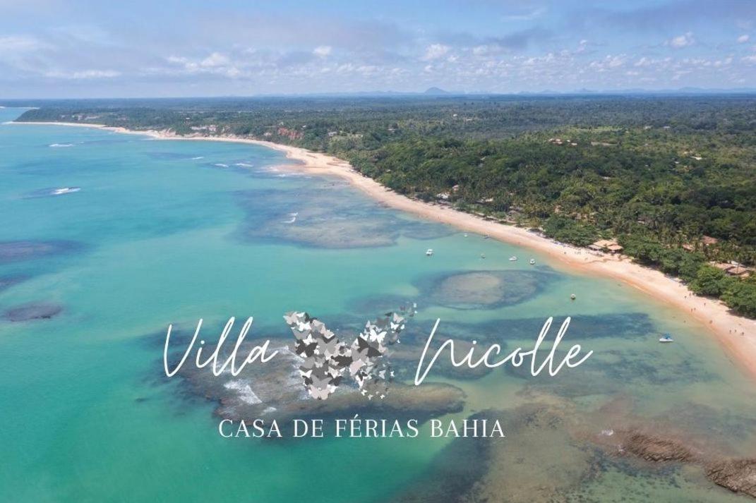 Villa Nicolle - Bahia - Praia Do Espelho Exteriör bild