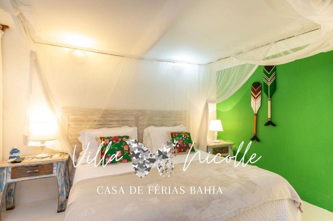 Villa Nicolle - Bahia - Praia Do Espelho Exteriör bild