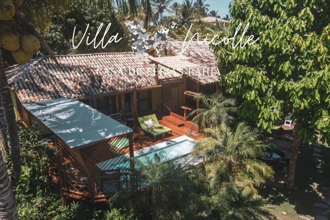 Villa Nicolle - Bahia - Praia Do Espelho Exteriör bild